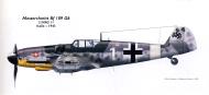 Asisbiz Messerschmitt Bf 109G6 2.NAG11 White 1 Fritz Galland Staffelkapitan Italy 1943 0B