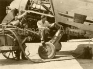 Asisbiz Messerschmitt Bf 109G6R2 2.NAGr13 Black x Cuers Pierrefeu France summer 1944 ebay 01