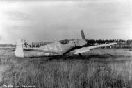 Asisbiz Messerschmitt Bf 109G10 Erla 4.NJG11 White 43 WNr 130369 Fassberg Celle Saxony Germany 1945 01