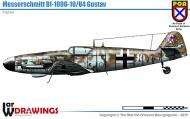 Asisbiz Messerschmitt Bf 109G10U4 Erla ROA Jasta 5 White 10 Nemecky Brod Protektorat Bohmen Mahren May 1945 0A