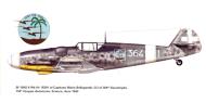 Asisbiz Messerschmitt Bf 109G6R6Trop RA 150Gr364Sqn White 364 1 Mario Bellagambi Sicily Jun 1943 0A