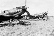 Asisbiz Messerschmitt Bf 109G6Trop RA 3 Gruppo abandoned Sicily Italy 1943 01