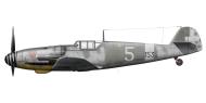 Asisbiz Messerschmitt Bf 109G6Trop RA 3G153SA 153 5 Carlo Cavagliano Comiso 1943 0D