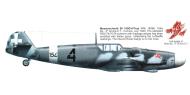 Asisbiz Messerschmitt Bf 109G6Trop RA 3Gr154Sqn Black 4 WNr 18096 Comiso 1943 0A