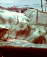 Asisbiz Messerschmitt Bf 109G10 Reichsverteidigung Black 7 became RAF T2 123 unknown unit and pilot 01