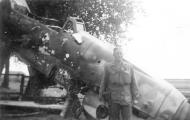 Asisbiz Messerschmitt Bf 109G12 abandoned airframe unknown unit Lt Borelli 1945 01