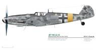Asisbiz Messerschmitt Bf 109G14 Erla RVT WNr 785102 unknown unit Wertheim Germany Jan 1945 0A