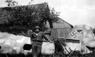 Asisbiz Messerschmitt Bf 109G14AS Erla RVT WNr 785194 abandoned airframe unknown unit Cpl Albright Deggendorf Bavaria 1945 01