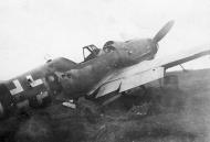 Asisbiz Messerschmitt Bf 109G14AS Erla RVT Yellow 8 WNr 783906 unknown unit lies abandoned Ensfeld Austria April 1945 01