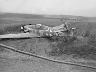 Asisbiz Messerschmitt Bf 109G6 Erla Flugzeugfuhrer Paul Bergmann WNr 166155 Wolfring Germany 25th Jul 1944 FB 2