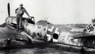 Asisbiz Messerschmitt Bf 109G6 Reichsverteidigung Yellow 20 WNr 165480 unknown unit May 1945 01