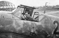 Asisbiz Messerschmitt Bf 109G6R6 Reichsverteidigung Black 2 unknown unit and pilot 02