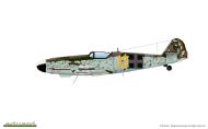 Asisbiz Messerschmitt Bf 109G10 Erla RHAF 101 Vadaszezred Blue 12 WNr 612769 Neubiberg May 1945 0B