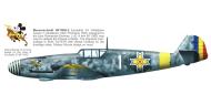 Asisbiz Messerschmitt Bf 109G2 RRAF 7FG White 1 Romania 1943 0A