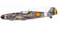 Asisbiz Messerschmitt Bf 109G6 Erla ARR Aeronautica Regala Romana Grupul 7 Yellow 7 Piestany now Slovakia 1945 0A