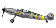 Asisbiz Messerschmitt Bf 109G6 RRAF 7FG Yellow 1 Romania 1944 0A