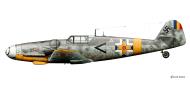 Asisbiz Messerschmitt Bf 109G6 RRAF Stab 9 Grupul Alexandru Serbanescu Vanatoare Tecuci Romania 18th Aug 1944 0A