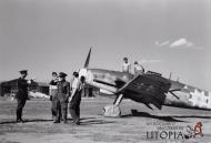 Asisbiz Messerschmitt Bf 109G6 RRAF Stab 9FG Winkel Adj Stengl Tecuci Romania 18th July 1944 ECPAD 1