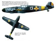 Asisbiz Messerschmitt Bf 109G7 RRAF 7FG White 13 Tudor Greceanu Romania 1943 0A