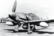 Asisbiz Messerschmitt Bf 109G0 Stkz RD+xx was refitted with a DB 605A redesignated Bf 109G2R1 FB1
