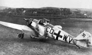 Asisbiz Messerschmitt Bf 109G4 Heinz Frensdorff Stkz CD+WV WNr 16126 parked 31st Aug 1943 01