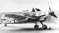Asisbiz Messerschmitt Bf 109G6R6 partial Stkz TO+xx Mtt pilot Lohmann parked Regensburg July 1943 ebay1