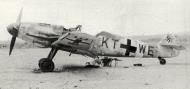 Asisbiz Messerschmitt Bf 109G6Trop Stammkennzeichen Stkz KT+WE WNr 18141 Catania Italy 6th Aug 1943 01