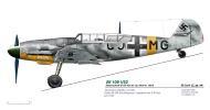 Asisbiz Messerschmitt Bf 109V52 G 12 Stkz CJ+MG WNr 18319 first Bf 109 double seater June 1943 by HS