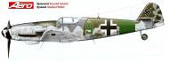 Asisbiz Messerschmitt Bf 109K4 I.JG27 Green 9 Germany 1945 0A