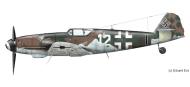 Asisbiz Messerschmitt Bf 109K4 9.JG3 White 12 Pasewalk March 1945 by Eduard Eck 0A