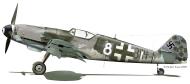 Asisbiz Messerschmitt Bf 109K4R3 9.JG3 White 8 WNr 332884 Gabi abandoned Germany April 1945 0A