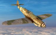 Asisbiz Messerschmitt Bf 109K4 9.JG77 White 1 Franz Menzel IL2 Battle of Bodenplatte graphic rendition 01