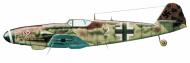 Asisbiz Messerschmitt Bf 109K4 9.JG77 White 2 WNr 330xxx Gentzrode AF Germany Nov 1944 0A