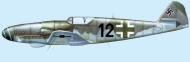 Asisbiz Messerschmitt Bf 109K4 2.KG(J)6 Black 12 Prag Gratz May 1945 0A