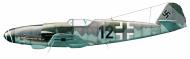 Asisbiz Messerschmitt Bf 109K4 2.KG(J)6 Black 12 Prag Gratz May 1945 0B