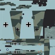 Asisbiz COD asisbiz Bf 110D 1.ErprGr210 S9+HH WNr 3384 Denain France 1940 41
