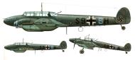 Asisbiz Messerschmitt Bf 110C Zerstorer 1.ErprGr210 S9+SH Battle of Britain France 1940 0A