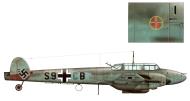 Asisbiz Messerschmitt Bf 110D Zerstorer Stab I.ErprGr210 S9+CB Karl Heinz Koch crash landed England 15 1940 0A