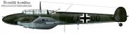 Asisbiz Messerschmitt Bf 110D Zerstorer Stkz VJ+OQ Rudolf Hess WNr 3869 Scotland May 1941 0A