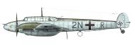 Asisbiz Messerschmitt Bf 110C Zerstorer 7.(Z)JG77 2N+DR Kriegel Norway 1940 0A