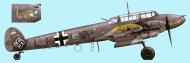 Asisbiz Messerschmitt Bf 110E Zerstorer 1.(Z)JG77 LN+GR Schmidt Petsamo 1941 0A