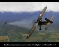 Asisbiz Aircrew Luftwaffe pilot Friedrich Lindemann was shot down by Polish fighters on 3rd Sep 1939 01