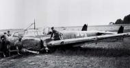 Asisbiz Messerschmitt Bf 110C Zerstorer 14.(Z)LG1 L1+AK crash site 01