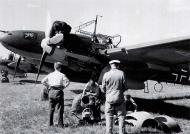 Asisbiz Messerschmitt Bf 110C1 Zerstorer 1.(Z)LG1 L1+A11 Fritz Schleiff Jesau Germany 1939 02