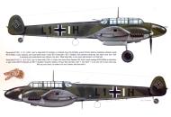 Asisbiz Messerschmitt Bf 110C1 Zerstorer 13.(Z)LG1 L1+IH Herbert Schob Jesau E Prussia 1939 0A