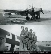 Asisbiz Messerschmitt Bf 110G2 Zerstorer Stab I.NAG1 Q1+YB Russia 1943 01
