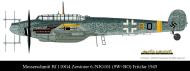 Asisbiz Messerschmitt Bf 110G4 Zerstorer 6.NJG101 9W+BO Fritzlar 1945 0C