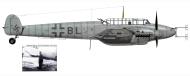 Asisbiz Messerschmitt Bf 110G4 Zerstorer 3.NJG2 R4+BL Germany 1945 Revi 77 P37