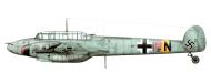 Asisbiz Messerschmitt Bf 110G2 Zerstorer 5.NJG200 8V+IN Russia 1943 0D