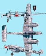 Asisbiz Messerschmitt Bf 110G Zerstorer I.NJG4 M8+HP Herget Flogennes Belgium 1943 0A